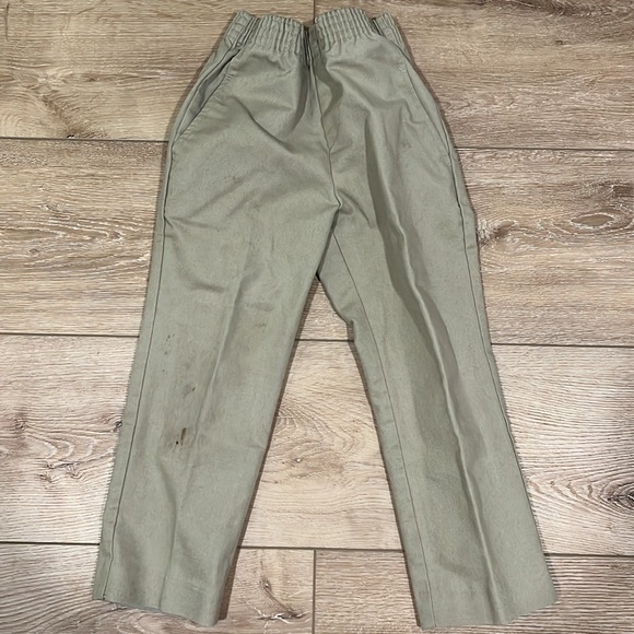 A+ School Apparel Youth Toddler Khaki Pull On Pants Uniform ~ Size XS ~ 4 pair - Picture 11 of 17